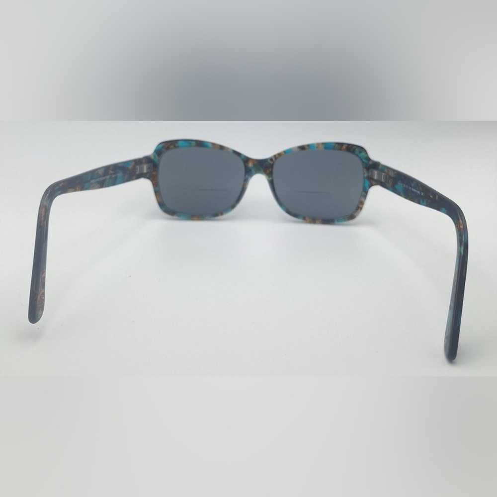 Kirkland Signature Taylor Brown Blue Oval Sunglasses Frames Only - Picture 6 of 8